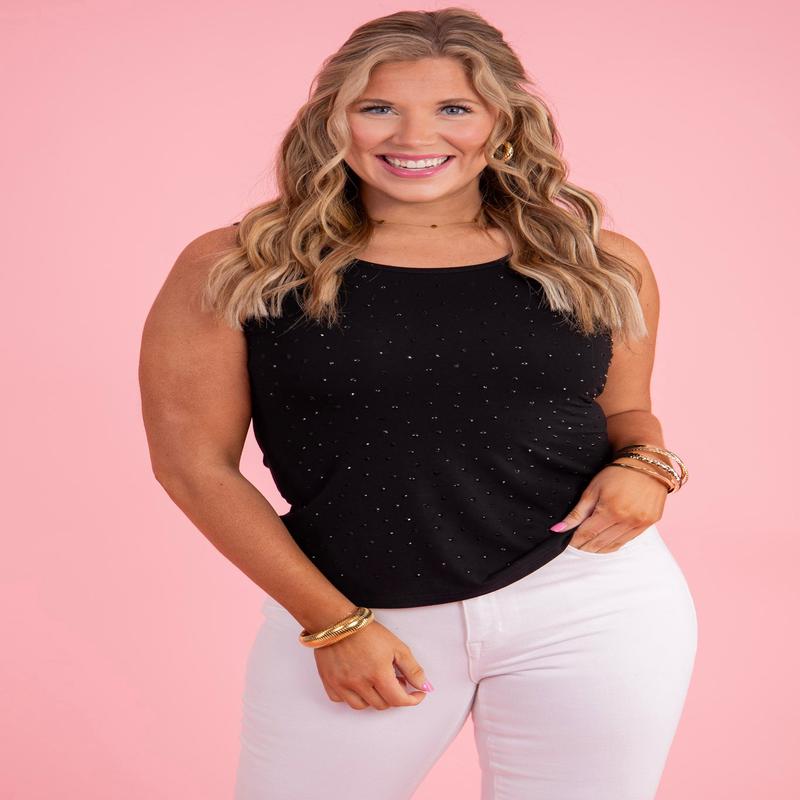 Jade Stone Tank - Black | RESTOCK