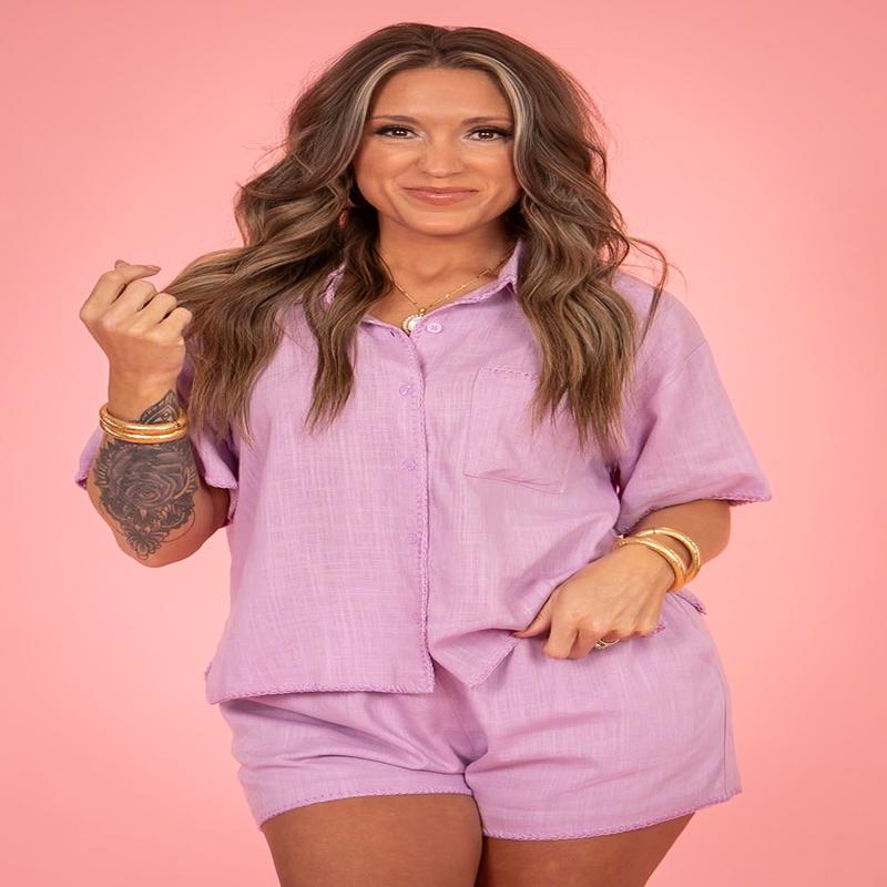 Lovely In Lavender Top - SALE