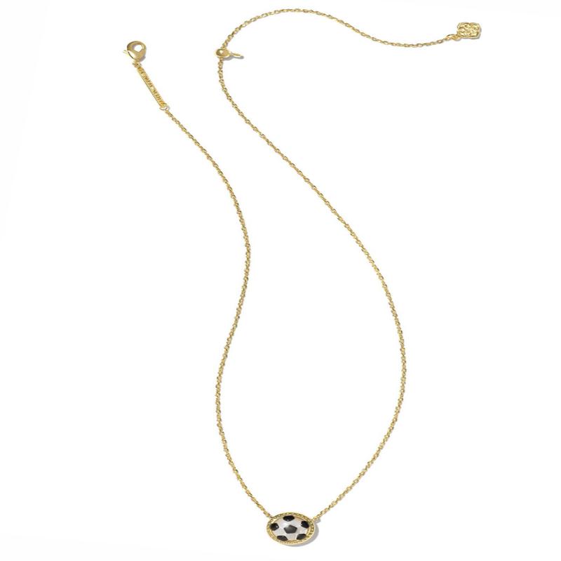 Soccer Short Pendant Necklace - Gold Ivory MOP | Kendra Scott - FINAL SALE