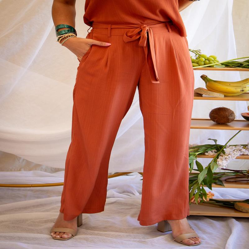 Summer Sweetness Pants - Caramel - FINAL SALE