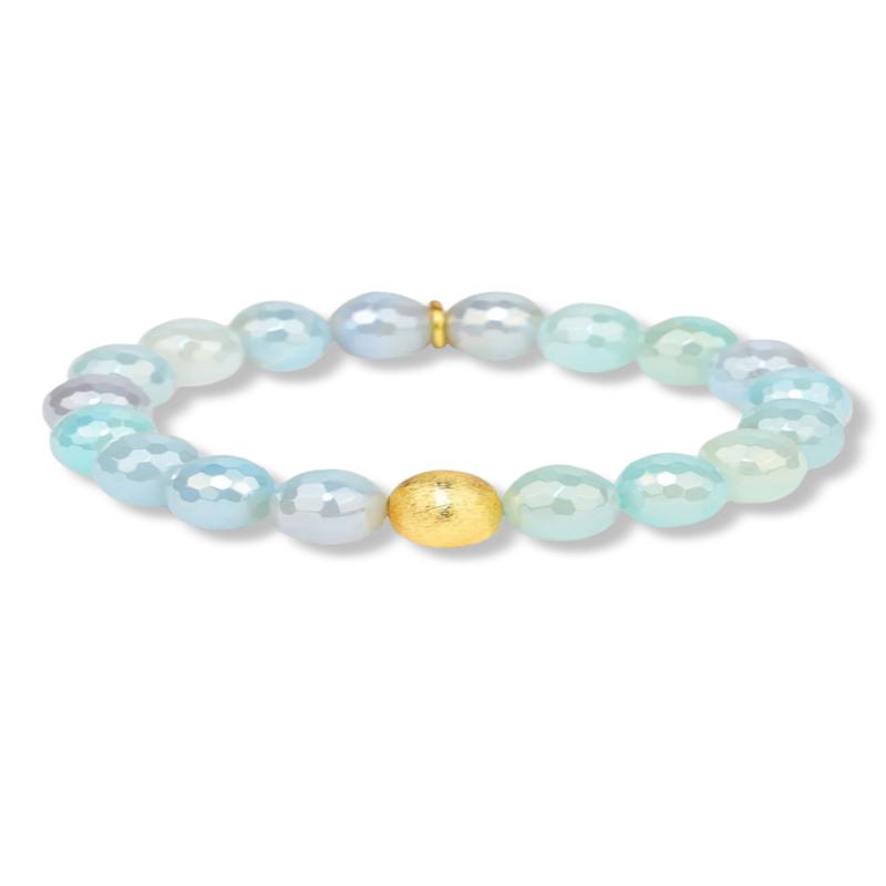 BudhaGirl Melange Foam Beaded Bracelet