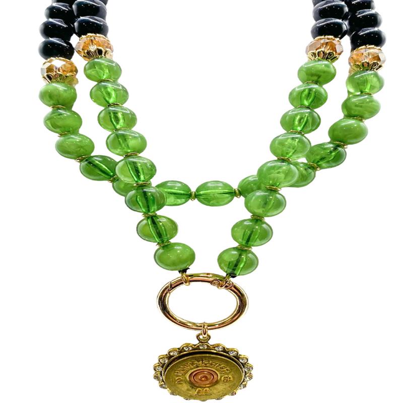 Bullet Pendant Necklace