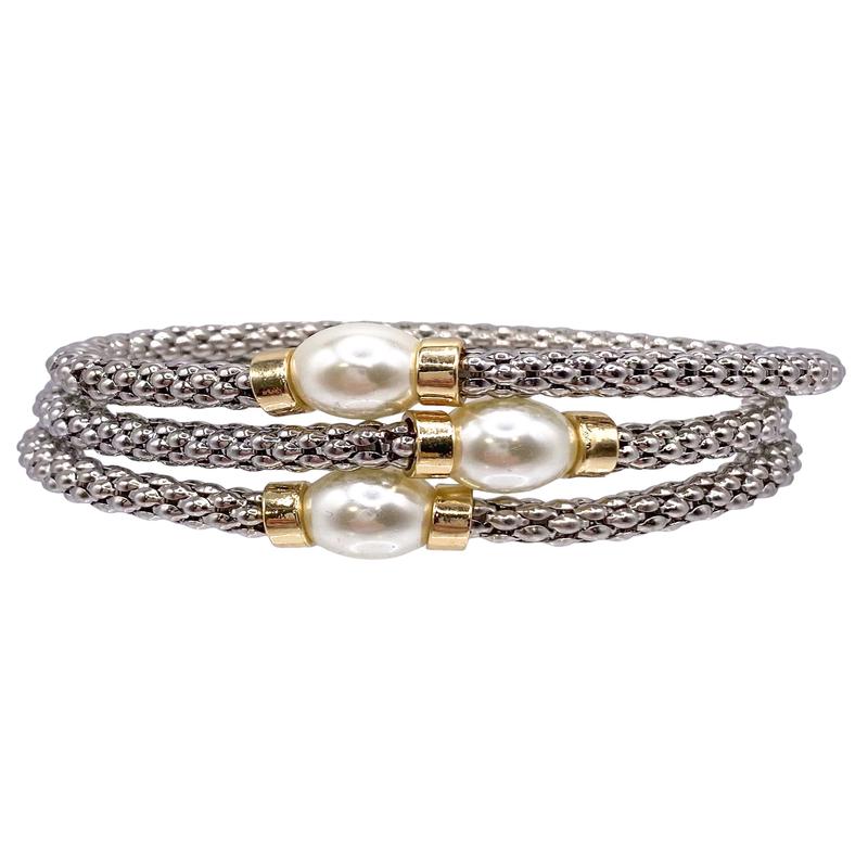 Don't Get It Twisted Bracelet Set - Rhodium - DOORBUSTER