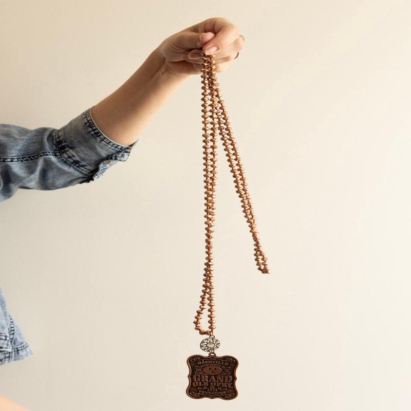Grand Ole Opry Beaded Necklace