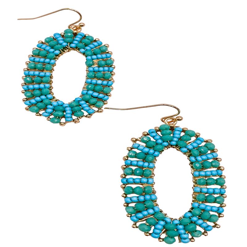 Never Really Over Beaded Earrings