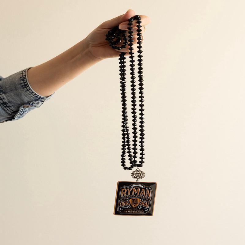 Ryman Pendant Beaded Necklace