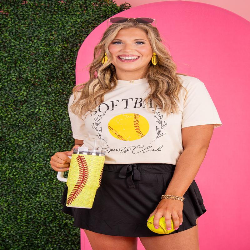 Softball Sports Club Tee - FINAL SALE