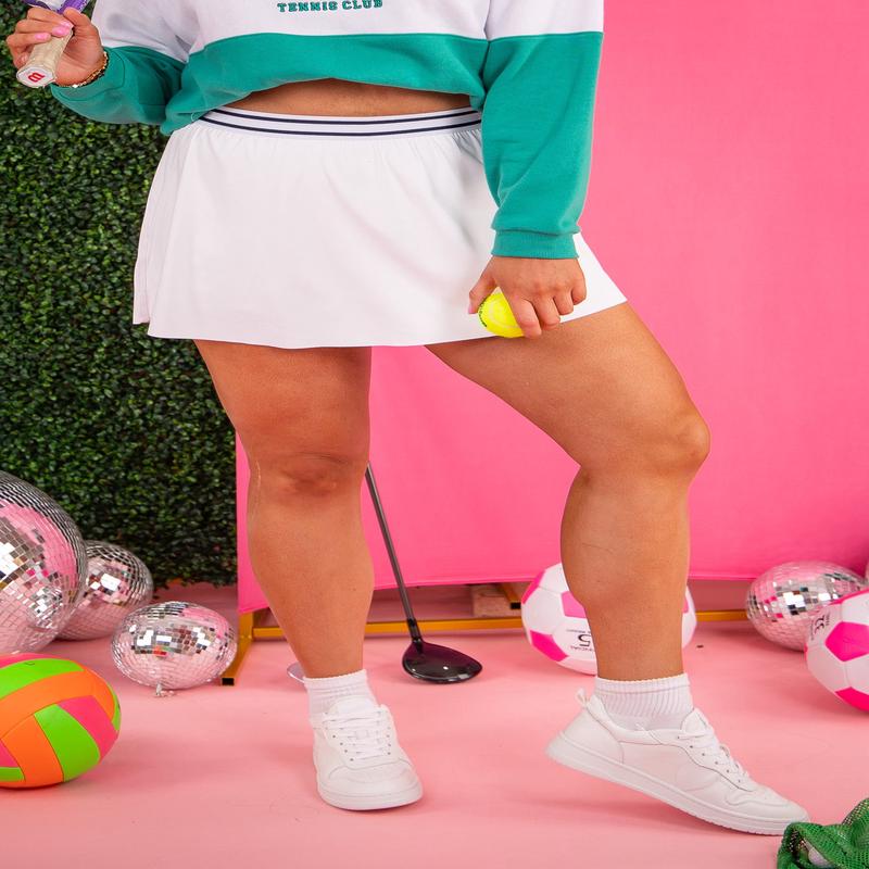 Top That Skort - White | Z Supply - FINAL SALE