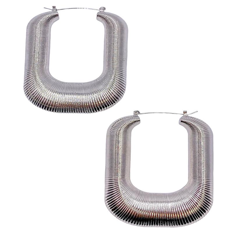Vera Earring - Rhodium - FINAL SALE