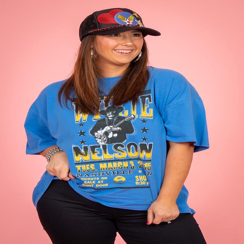 Willie Nelson One Night Only Tee - SALE