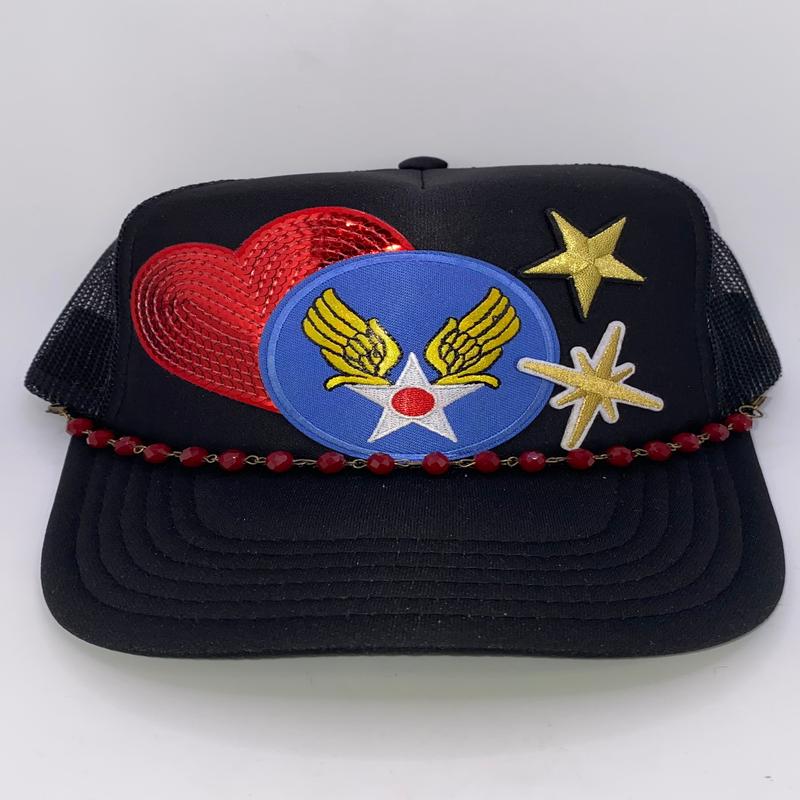 Custom Trucker Black 15 - FINAL SALE