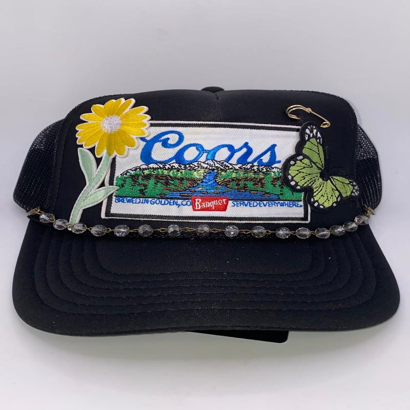 Custom Trucker Black 8