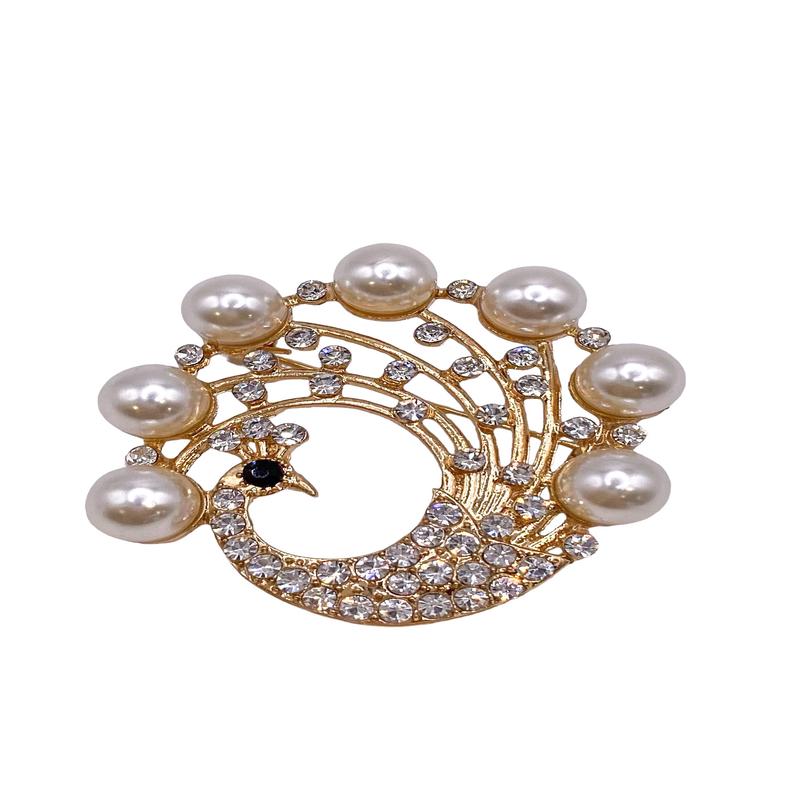 Free Falling Brooch - Gold - DOORBUSTER