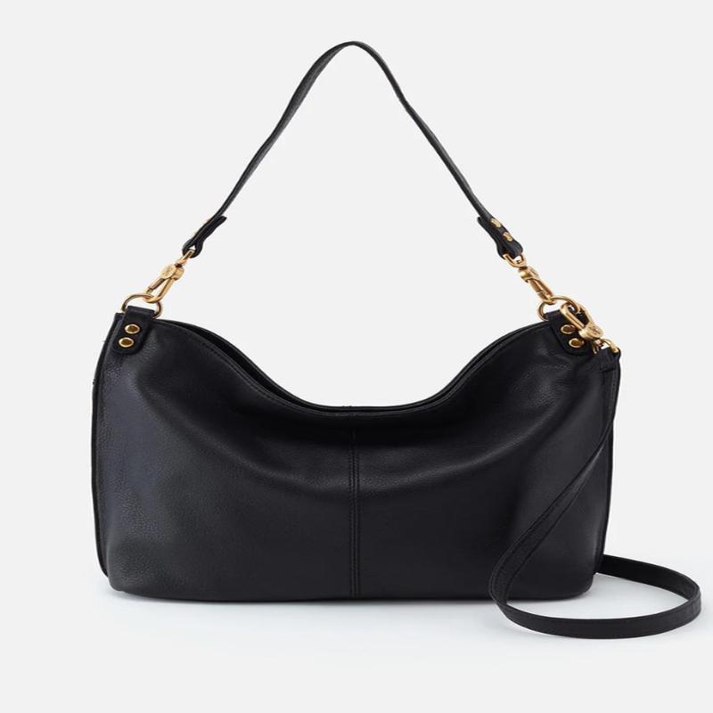 Pier Shoulder Bag - Black | HOBO