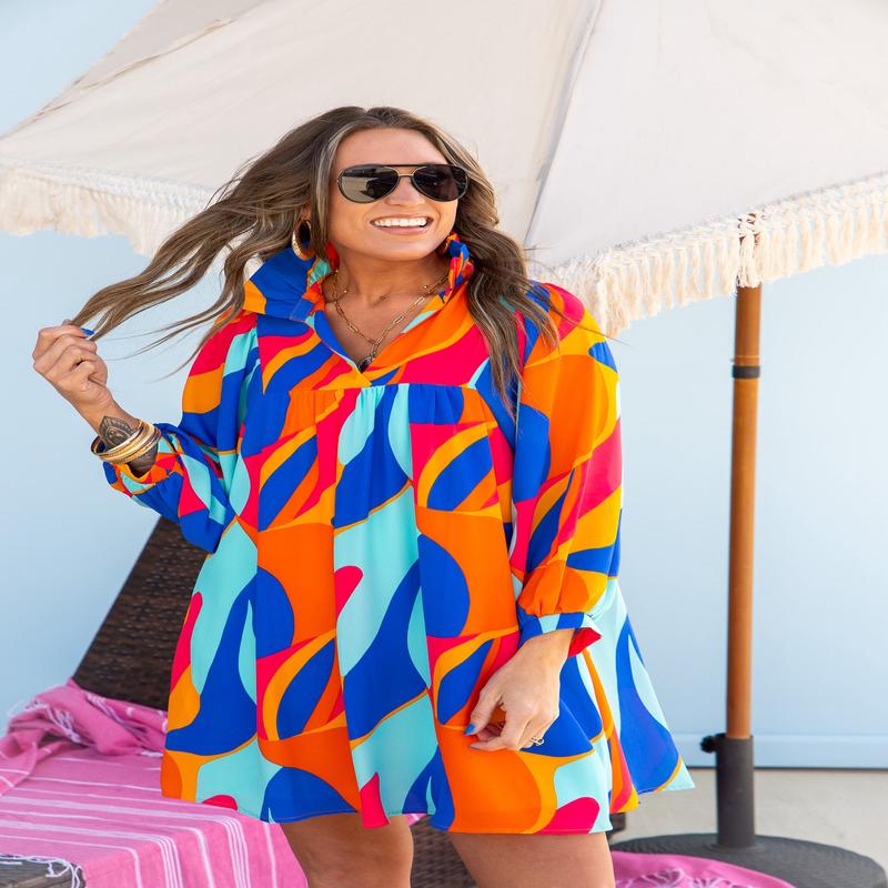 Savannah V-Neck Dress