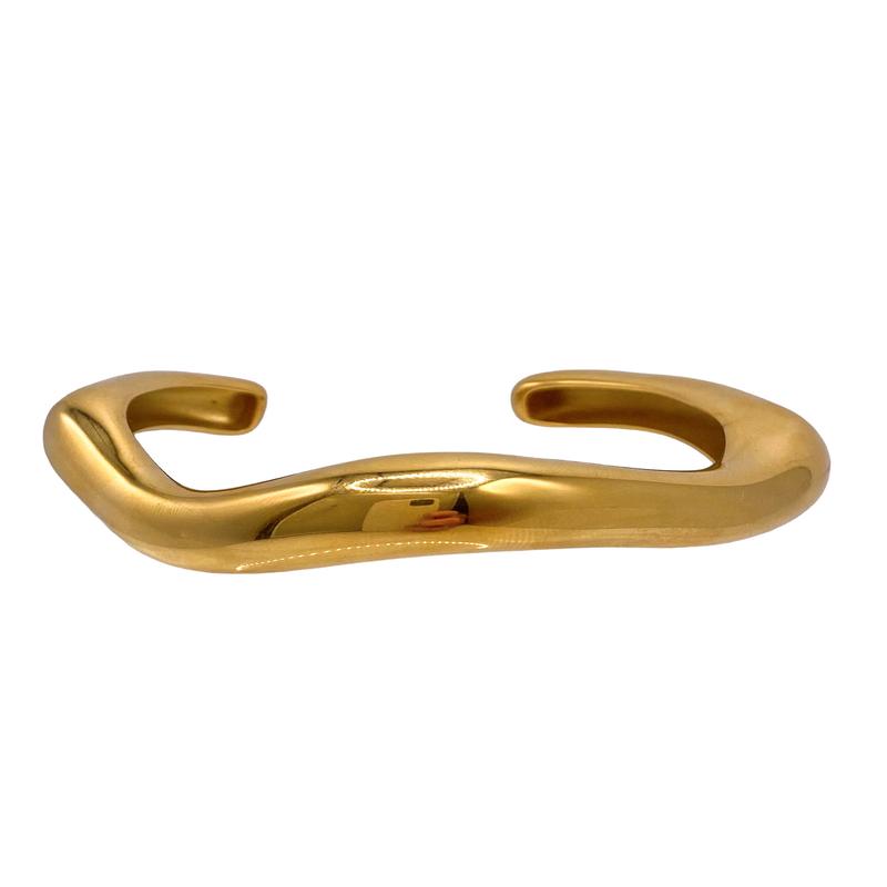 Save My Life Cuff - Gold - SALE