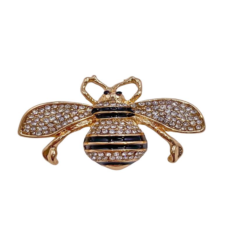 Very Busy Mini Brooch - Clear - FINAL SALE