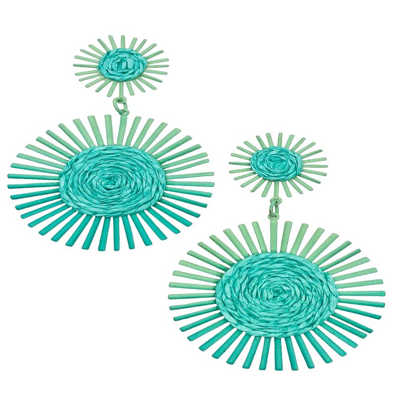 Burst Of Joy Earring - Mint