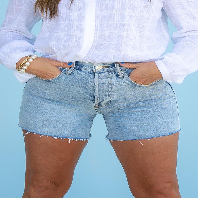 Everyday Hi-Rise Denim Short | Z Supply - FINAL SALE