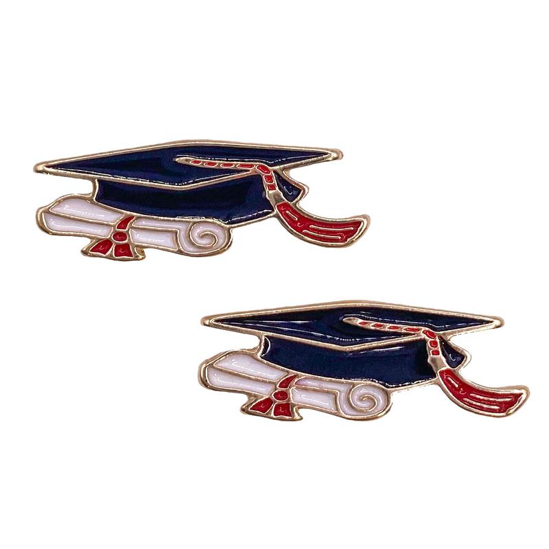 Graduation Cap Studs - FINAL SALE