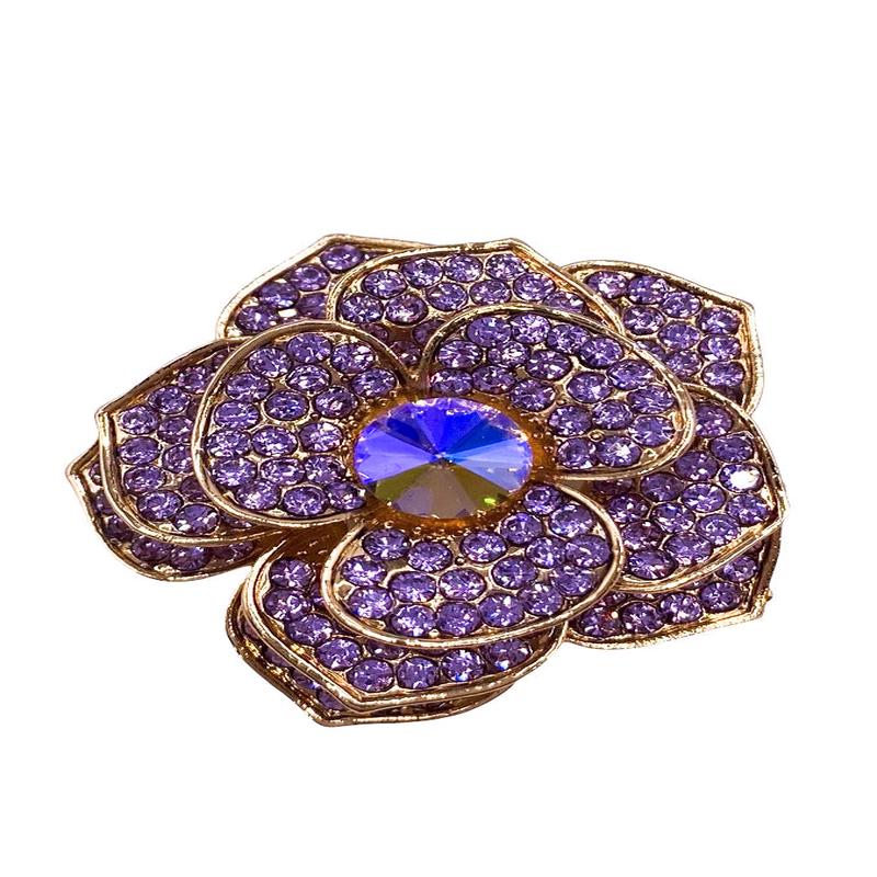 Linda Brooch - Lavender