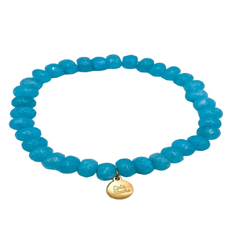 Solid Ground Bracelet - Blue - FINAL SALE