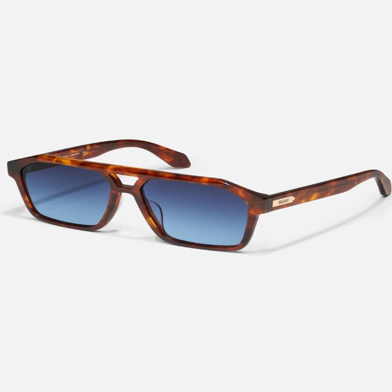 Sound Check Sunglasses - Brown/Tortoise/Navy | Quay