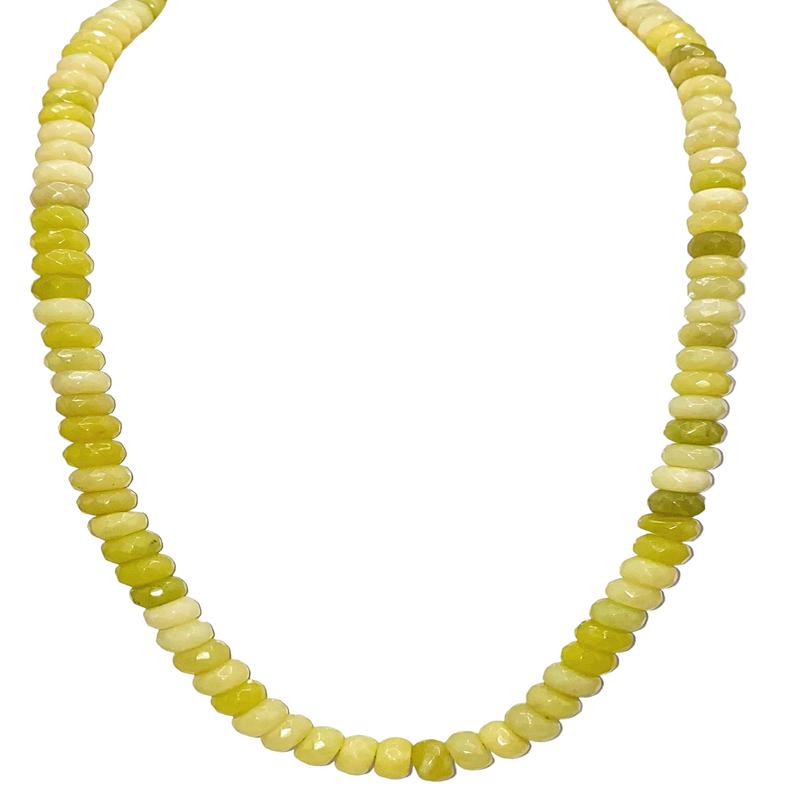 Down To Earth Necklace - Lime