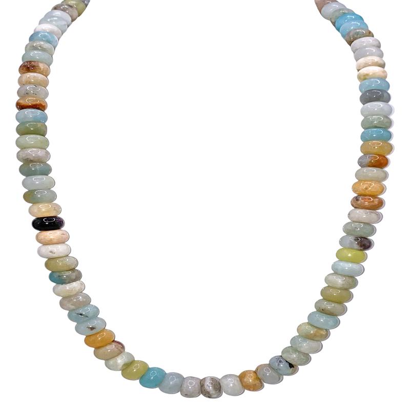 Down To Earth Necklace - Mint Safari