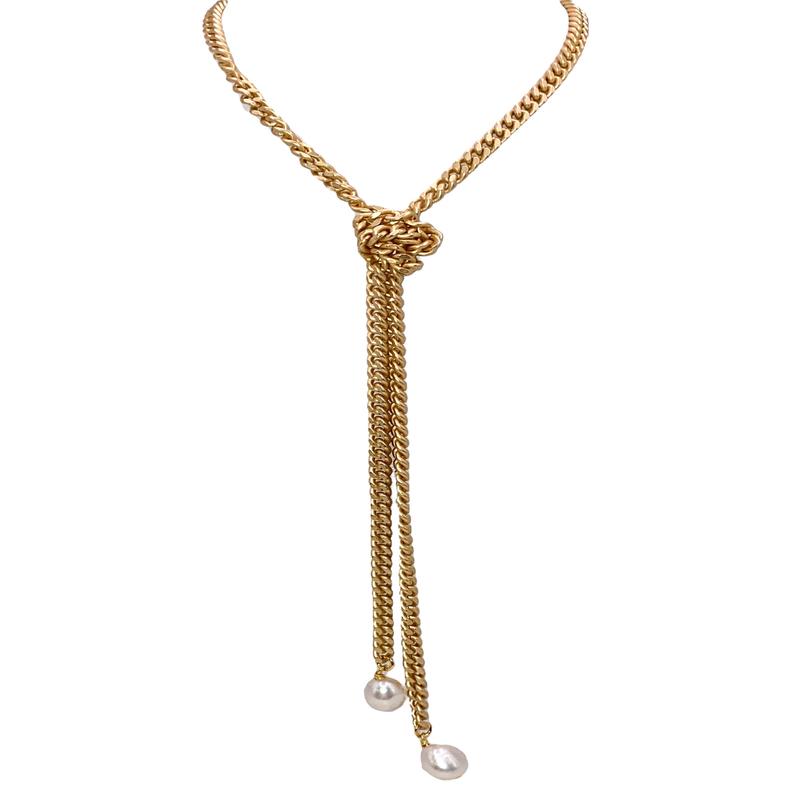 Gather Around Necklace - Pearl