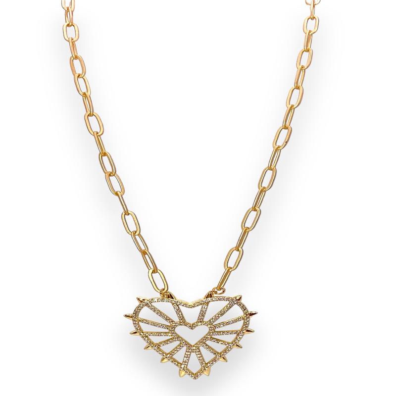 Heart Of Gold Necklace | Virtue - FINAL SALE