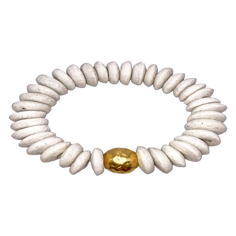 Here To Stay Bracelet - White