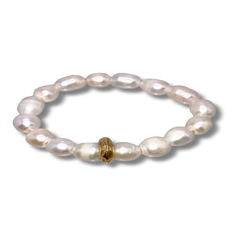 Lavish Living bracelet - Pearl | Virtue | RESTOCK