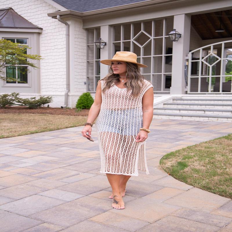 Natalie Crochet Cover Up Dress - FINAL SALE