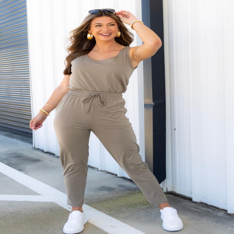 On The Run Jumpsuit - FINAL SALE