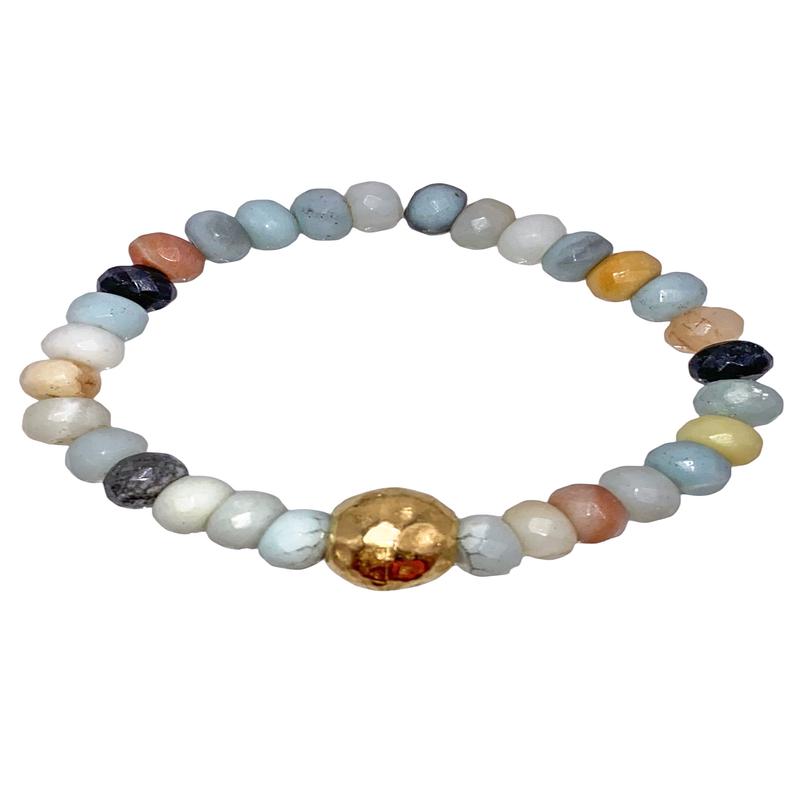 Rolling Away Bracelet - Mint Safari