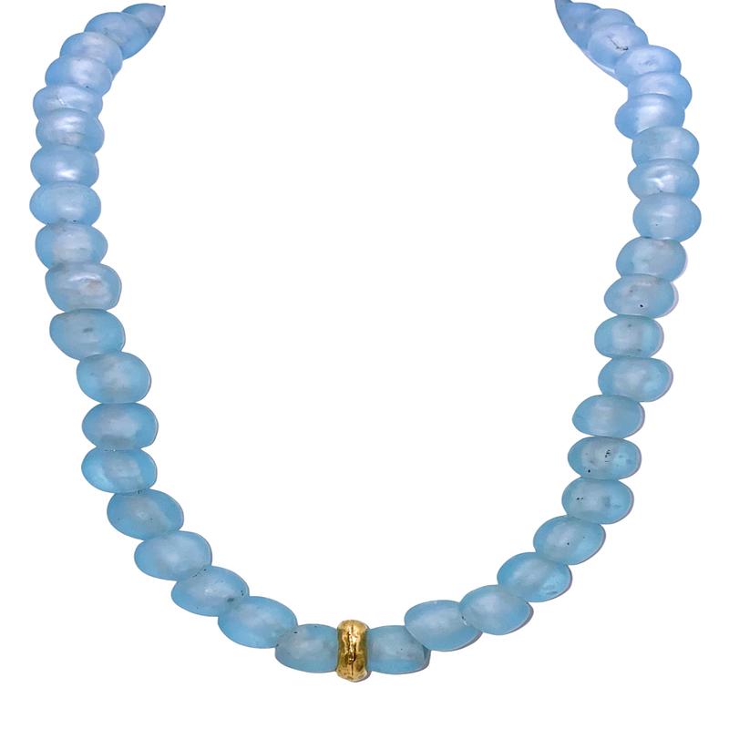 Stone Cold Necklace - Sky - SALE