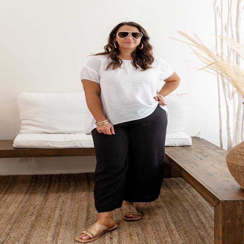 Athens Top - White - FINAL SALE