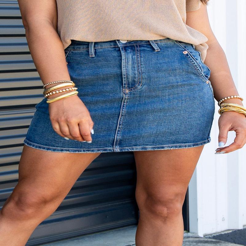 Quinn Denim Skirt - FINAL SALE