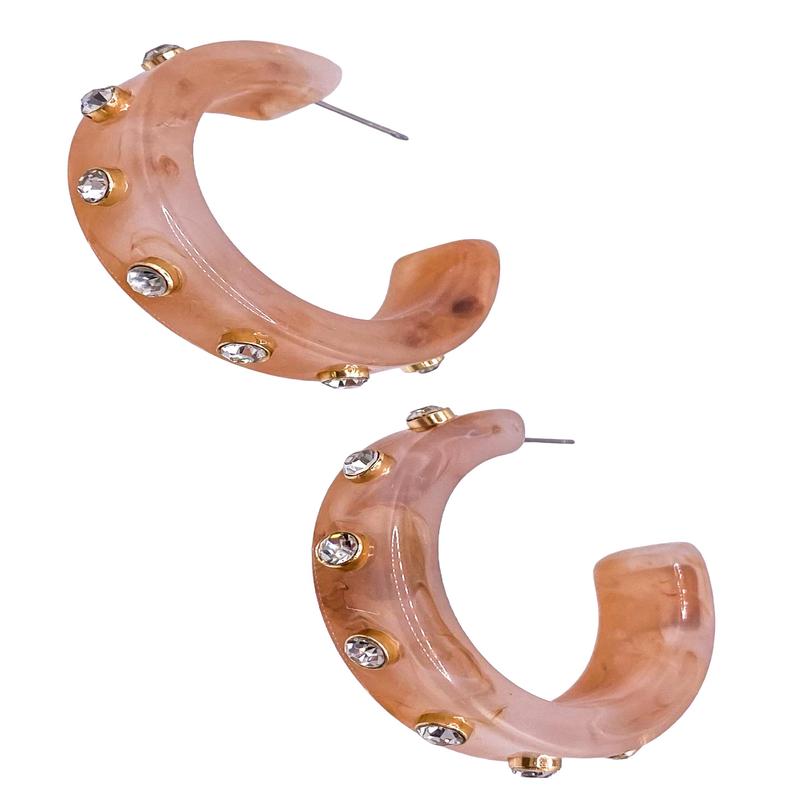 Skyler Hoops - Natural