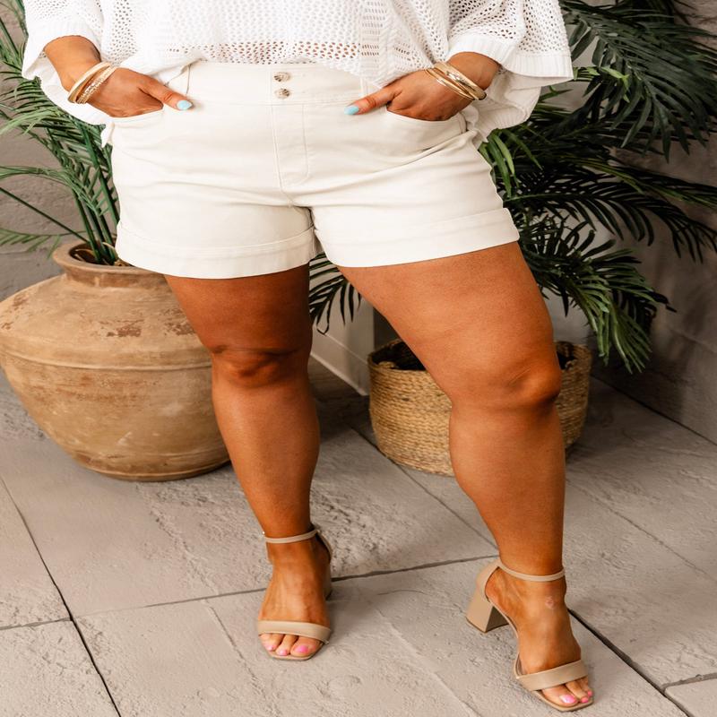 Stretch Twill Trouser Short | Spanx - FINAL SALE