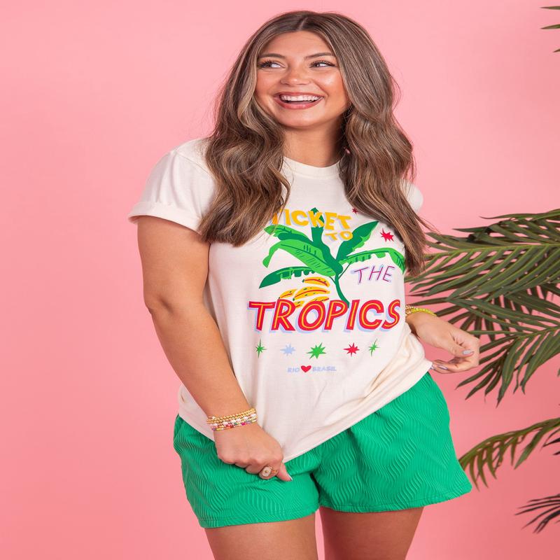 Ticket To The Tropics Tee - FINAL SALE
