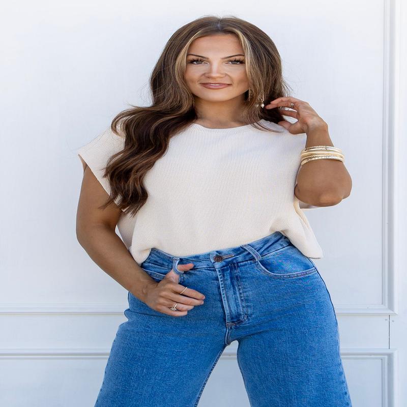 Farren Top - Cream - FINAL SALE
