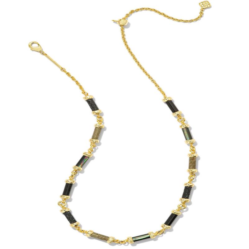 Gigi Strand Necklace - Gold Black | Kendra Scott