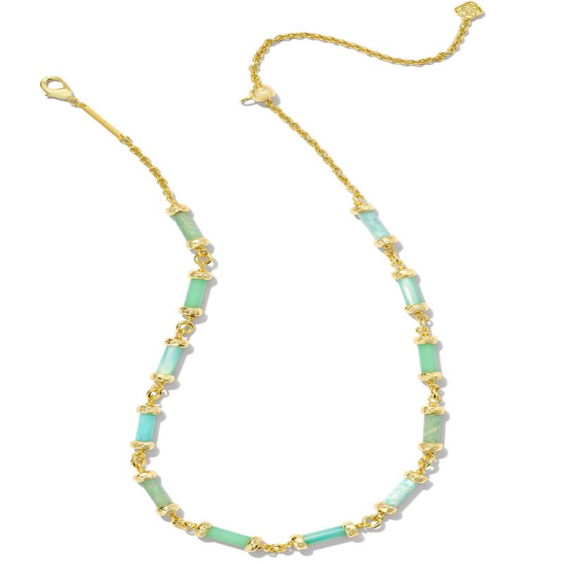 Gigi Strand Necklace - Gold Blue Mix | Kendra Scott
