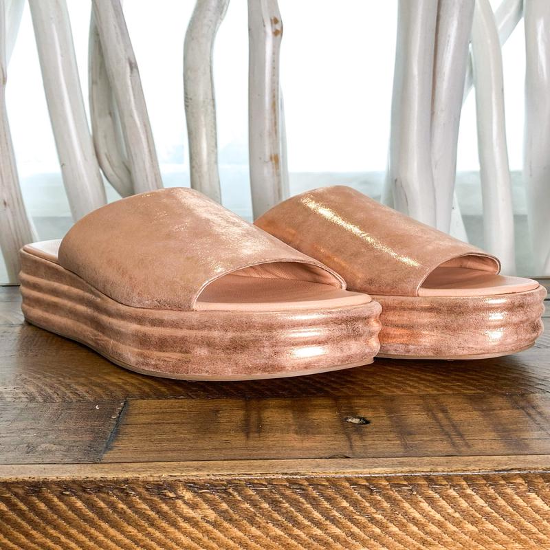 Harbor Flatform - Rose Gold | Free People