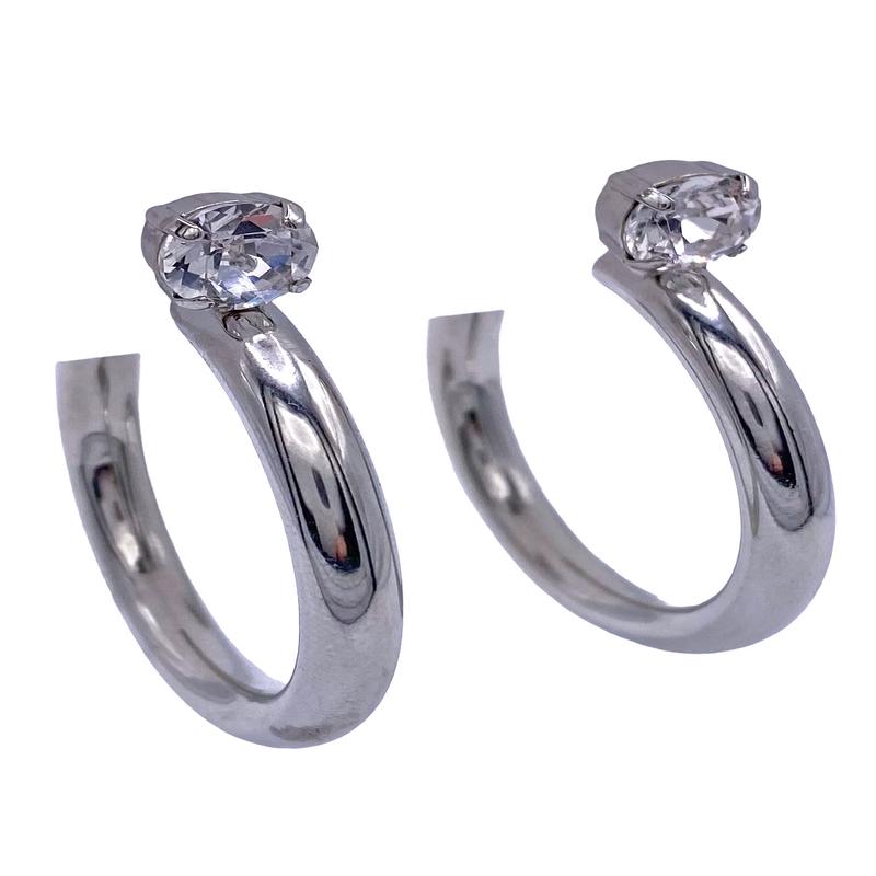 Nia Hoop - Silver | Sorrelli