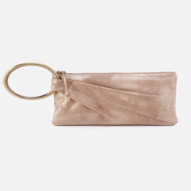 Sheila Ring Clutch - Gilded Beige | HOBO