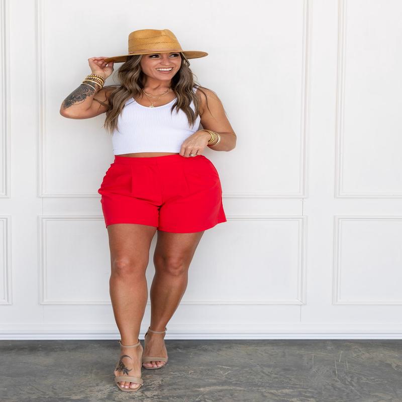 Show Stopper Pleated Short - FINAL SALE