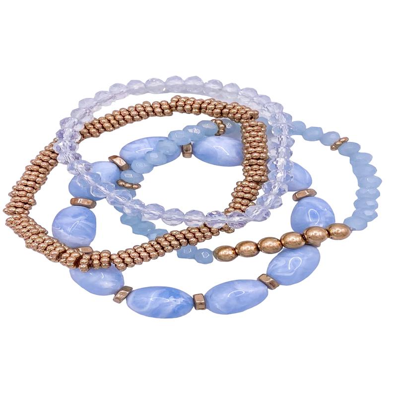 Feeling Blue Bracelet Set - FINAL SALE